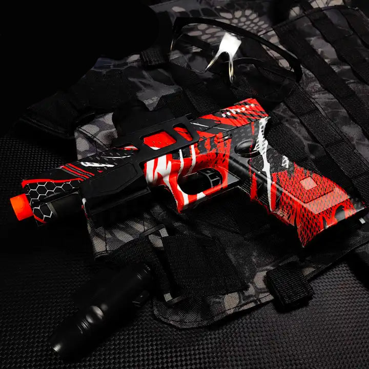 Gel blaster pistol röd