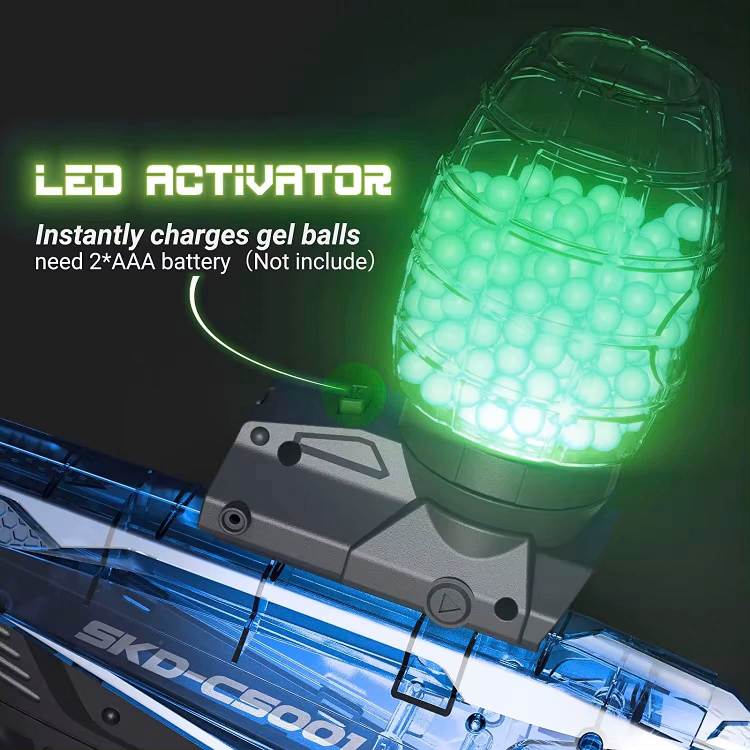 Gel Blaster MAX | Snabb & Kraftfull Blaster med LED