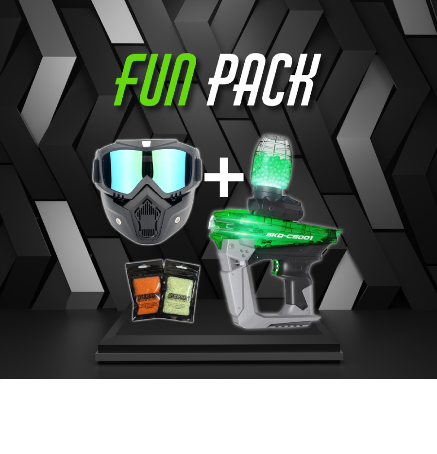 Fun Pack för Gel Blaster | Allt för Intensiva Spelomgångar