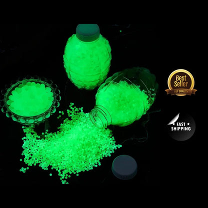 Glow in the Dark Gelkulor | Självlysande & Kladdfria